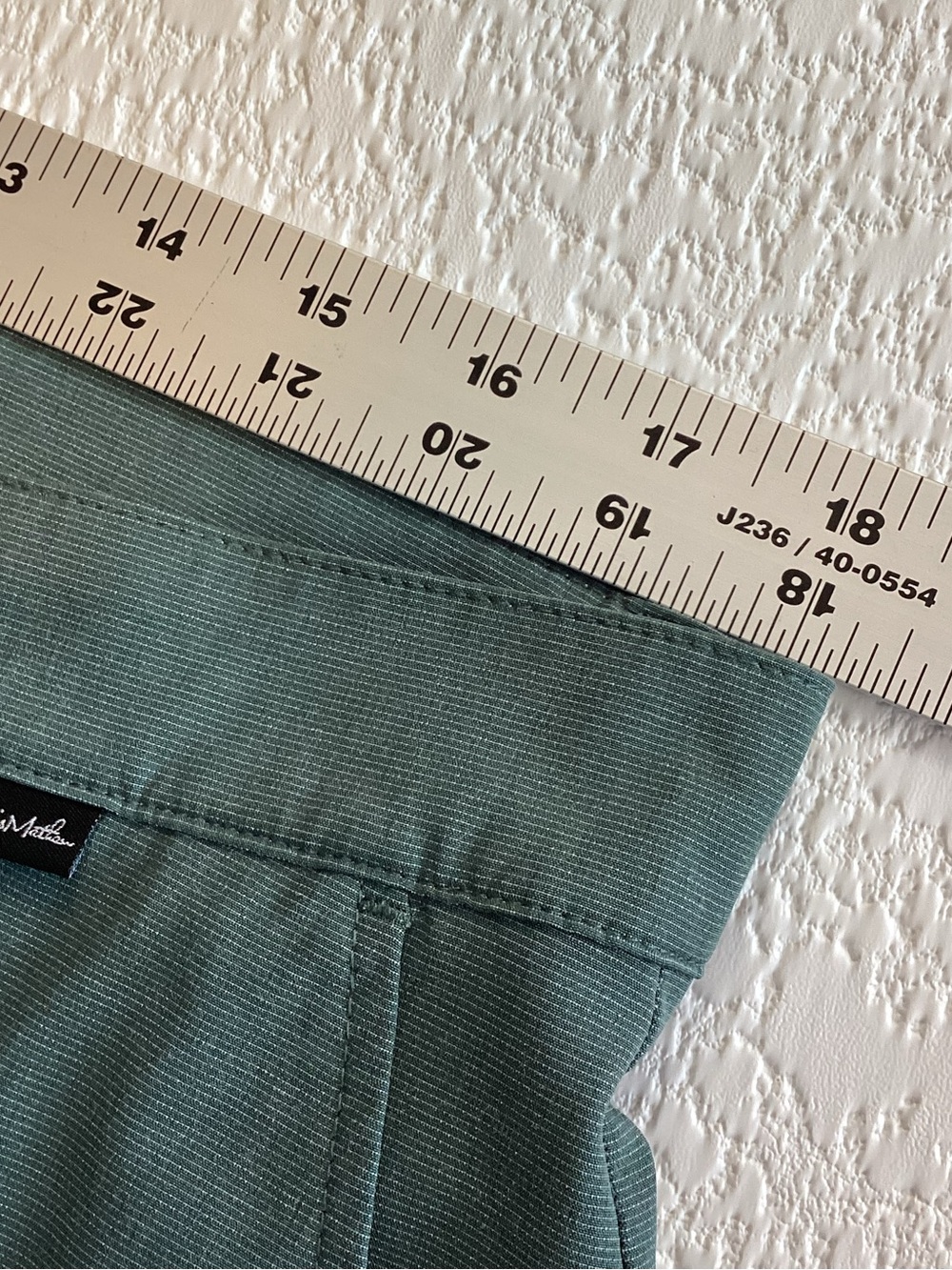 Travis Mathew Beck Shorts Balsam Green Grey Jade Size 35‎ Stretch Golf 1MM208 - Picture 6 of 9
